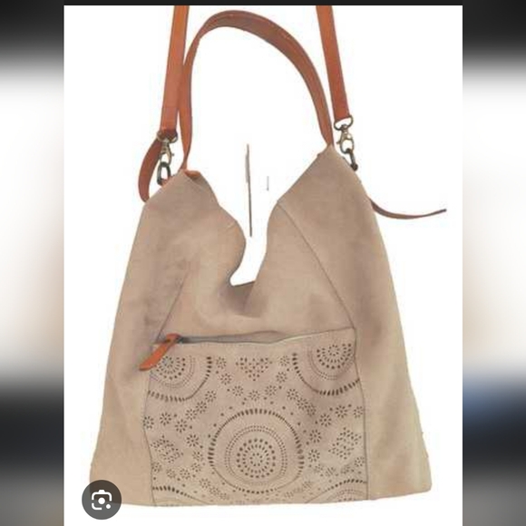 Sundance Handbags - Sundance Laken Italy Suede Hobo Bag